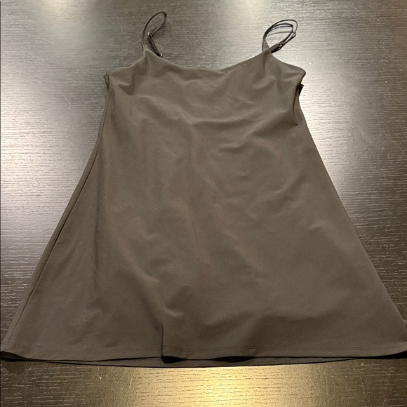 Abercrombie & Fitch Black Slip Dress NWOT - Picture 2 of 7